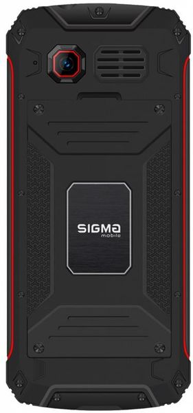 Мобільний телефон Sigma mobile X-treme PR68 Dual Sim Black/Red (4827798122129)_ 4827798122129_ фото