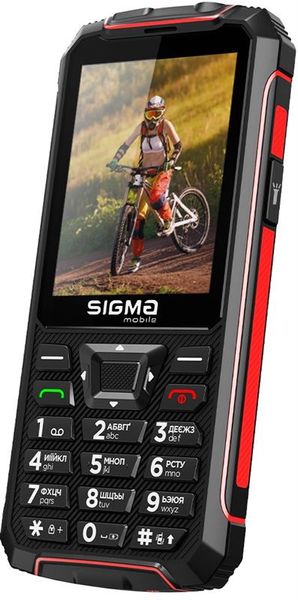 Мобільний телефон Sigma mobile X-treme PR68 Dual Sim Black/Red (4827798122129)_ 4827798122129_ фото