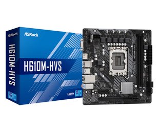 Материнська плата ASRock H610M-HVS Socket 1700 H610M-HVS фото