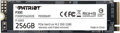 Накопичувач SSD 256GB Patriot P300 M.2 2280 PCIe 3.0 x4 NVMe TLC (P300P256GM28) P300P256GM28 фото