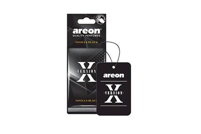 Ароматизатор Areon Х-Version Чорна ванільна (картонна підвіска) 080863 фото