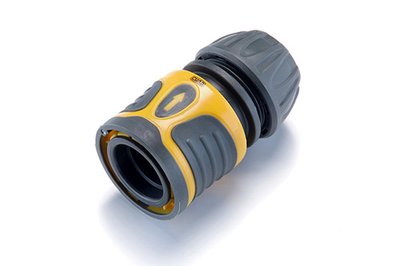 Конектор швидкознімний гумовий з аквастопом 1/2 для шлангу 1/2 СИЛА 551182 фото