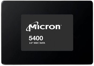 Твердотільний накопичувач SSD 3.84TB Micron 5400 Pro 2.5" SATA III 3D TLC (MTFDDAK3T8TGA-1BC1ZABYYR) MTFDDAK3T8TGA-1BC1ZABYYR фото