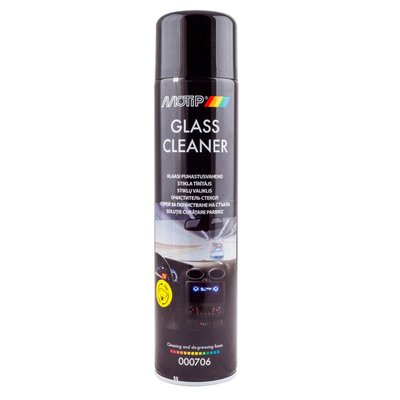 Очищувач для скла MOTIP Glass Cleaner пінний аерозоль 600 мл (000706) 000706 фото