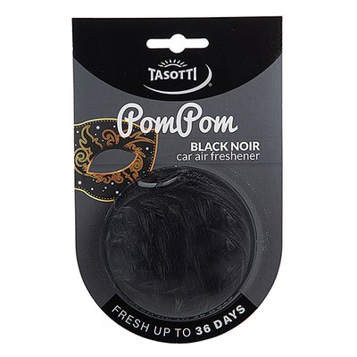 Ароматизатор мішечок Tasotti / серія POM POM Black Noir (102803) 102803 фото