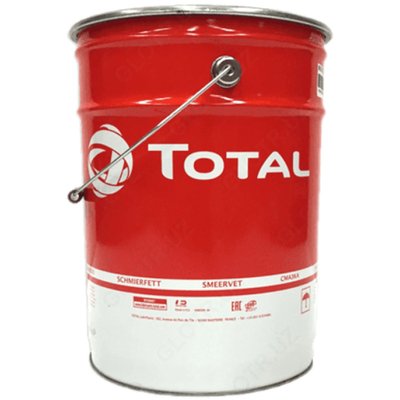 Мастило універсальне TOTAL Multis Complex EP 2 пластичне літієве червоне 18 кг (140071) 820931 фото