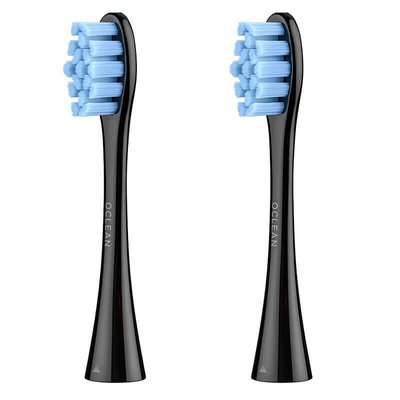 Насадка для зубної електрощітки Oclean P2S5 B02 Standard Clean Brush Head Black (2 шт) (6970810552201) 6970810552201 фото