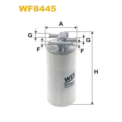 Фільтр паливний WIX FILTERS Audi (WF8445) WF8445 фото