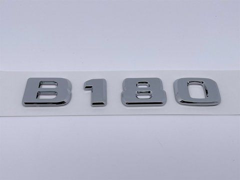 Емблема напис B180 кришки багажника Mercedes-Benz (Мерседес) meb032 фото товару