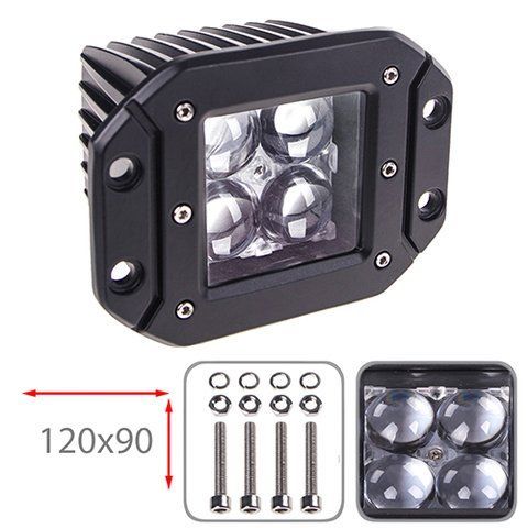 Фара прожектор Lмл-K1212FC-4D SPOT (4led*3w) (K1212FC-4D S) K1212FC-4D S фото товару