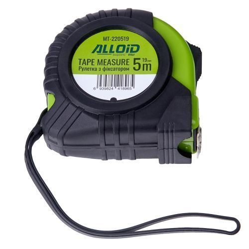 Alloid Base. Рулетка с фиксатором 5 м/19 мм, MT-220519 MT-220519 фото товара