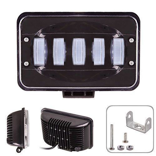 Фара робочого світла WLP - 50S5 SPOT + FLOOD 5Led*10W (170*110*75)10-30V/50W/6000K (WLP - 50S5) WLP - 50S5 фото товару