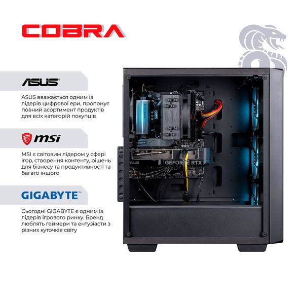 Персональний комп`ютер COBRA (A77X.32.S1.46.17954) A77X.32.S1.46.17954 фото