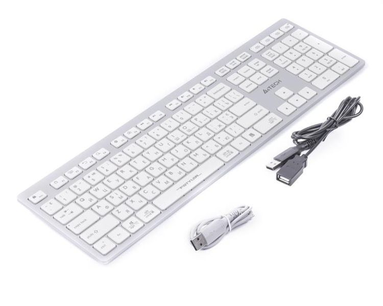Клавіатура A4Tech Fstyler FBX50C White FBX50C (White) фото