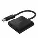 Адаптер Belkin HDMI+USB Type-C - USB Type-C (F/M), Black (AVC002BTBK) AVC002BTBK фото 1