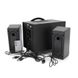 Колонки Kisonli TM-1000U, 8W+2x4W, USB/TF/BT/FM/AUX/LED light, із сабвуфером, DC: 5V, Black, BOX, Q8 TM-1000U фото 4