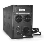 ИБП Ritar RTM1500 (900W) Proxima-L, LED, AVR, 3st, 3xSCHUKO socket, 2x12V9Ah, metal Case (350х120х190) Q2 RTM1500L фото