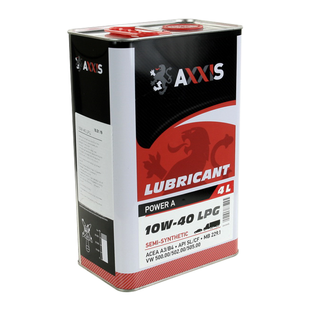 Олива моторна Axxis 10W-40 LPG Power A каністра 4 л (48021043874) 48021043874 фото