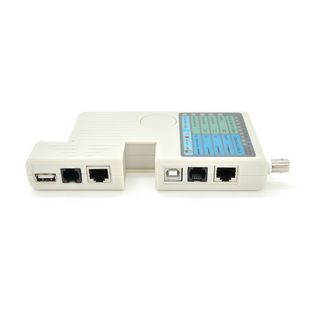 Кабельний тестер Merlion NT-T040, RJ-45/11/12, USB, BNC YT-NT-T040 фото