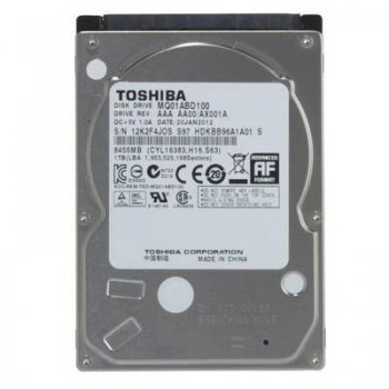 Накопичувач HDD 2.5" SATA 1Tb Toshiba 5400rpm 8Mb (MQ01ABD100) ref MQ01ABD100_ фото