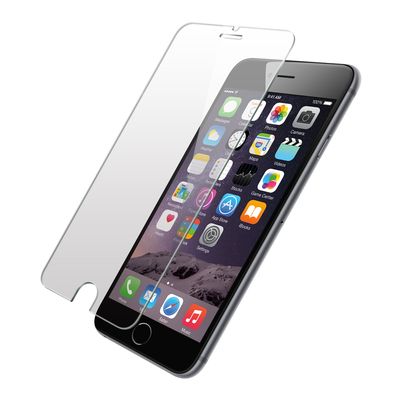 Защитное стекло на экран прозрачное для iPhone 6+, (в пакете без салфеток) 1 фото