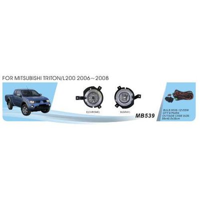 Фари дод. модель Mitsubishi Triton/L200 2006-08/MB-539B/HB4(9006)-12V51W/ел.проводка (MB-539B) MB-539B фото