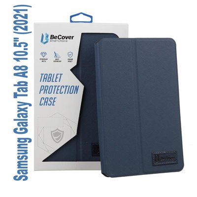 Чохол-книжка BeCover Premium для Samsung Galaxy Tab A8 SM-X200/SM-X205 Deep Blue (707976) 707976 фото