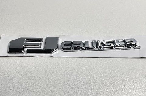 Емблема напис FJ CRUISER на Toyota 145x20 mm (хром) toy010 фото товару