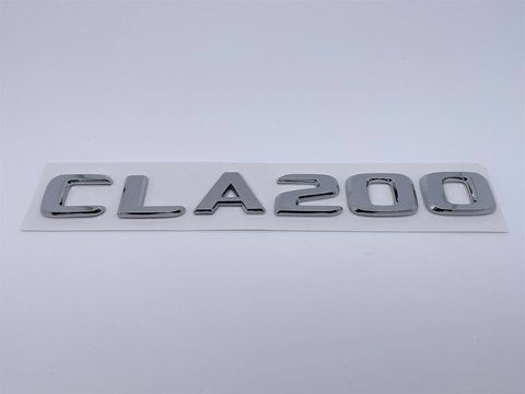 Емблема напис CLA200 кришки багажника Mercedes-Benz (Мерседес) meb034 фото товару