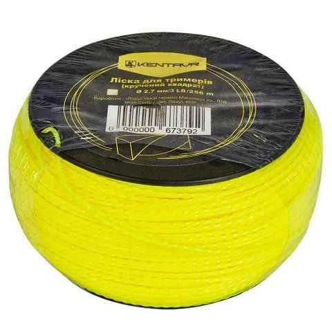 Ліска для тримерів у бухті Кентавр (кручений квадрат) 2,7 мм &times; 3LB (256 м) 67379 фото товару