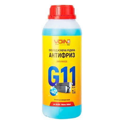 Антифриз VOIN G11 Blue 1л VA-1111 фото товару