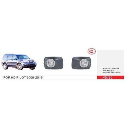 Фари дод. модель Honda Pilot/2009-11/HD-180/H11-12V55W/ел.проводка (HD-180) HD-180 фото товару