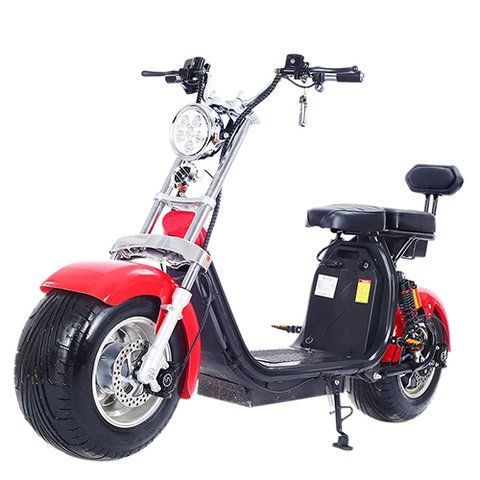 Електроскутер Citycoco Long 1500W, 60V12Ah, Red (r804d/1500Rd) r804d/1500Rd фото товара