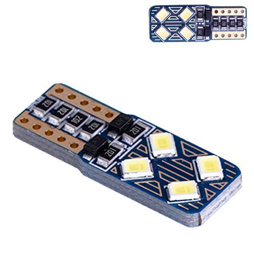 Лампа PULSO/габаритна/LED T10/8SMD-5630/12v/4w/80lm White (LP-158480) LP-158480 фото товару