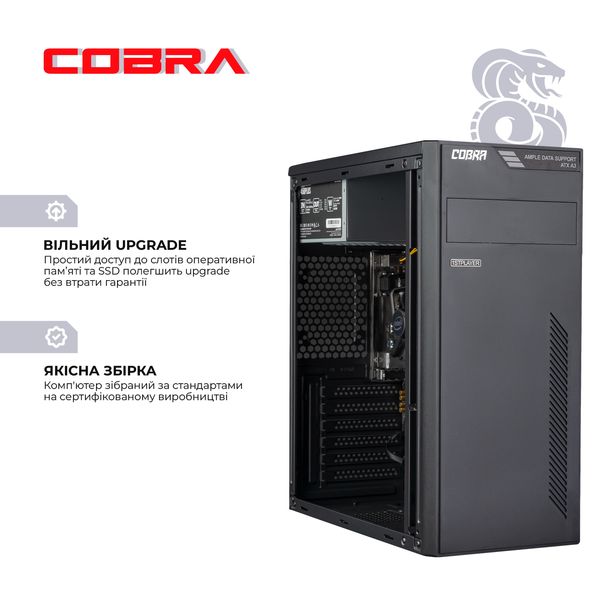Персональний комп`ютер COBRA Optimal (I11.16.S4.INT.436D) I11.16.S4.INT.436D фото