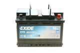 Акумулятор 70Ah-12v Exide EFB (278х175х190), R, EN760 EL700 фото товару