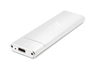 Зовнішня кишеня Frime M.2 NGFF SATA, USB 3.1 Type-C, Metal, Silver (FHE221.M2UC) FHE221.M2UC фото