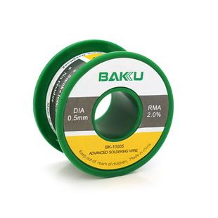 Припій BAKKU дротяний Solder wire BK10005 DIA 0,5mm (40g), OEM BK10005 фото