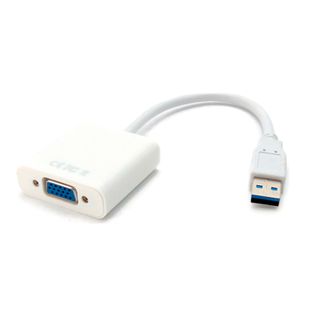 Конвертер USB 3.0 (тато) на VGA (мама) 30cm, Пакет YT-C-USB3.0(M)/VGA(F) фото