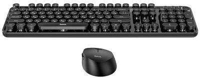 Комплект (клавіатура, мишка) бездротовий HOCO DI25 Palladis Black (DI25B) DI25B фото