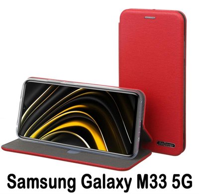 Чохол-книжка BeCover Exclusive для Samsung Galaxy M33 5G SM-M336 Burgundy Red (707943) 707943 фото