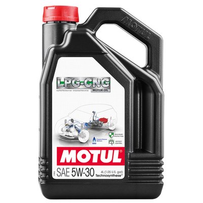 Олива моторна MOTUL LPG-CNG 5W-30 4 л (110665) 110665 фото