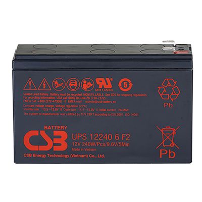 Акумуляторна батарея CSB UPS122406, 12V 5Ah (151х51х94мм) UPS122406F2 фото