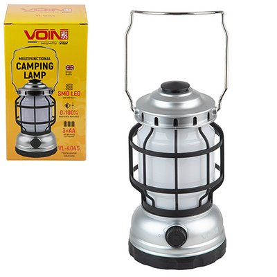 Ліхтар для кемпінгу VOIN VL-4045, LED 2835SMD/150Lm/3xAA (не в комплекті) (VL-4045) VL-4045 фото