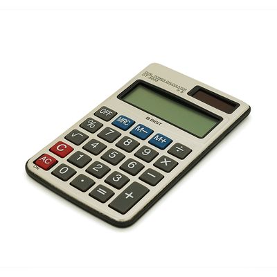 Калькулятор Small DT-3000, 23 кнопки, розміри 105*65*8мм, Gold, BOX Small/DT-3000 фото