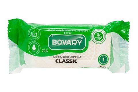 Мыло хозяйственное твёрдое (бел.) Bovary 72% Classic 125г 078194 фото товара