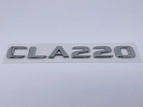 Емблема напис CLA220 кришки багажника Mercedes-Benz (Мерседес) meb035 фото товару