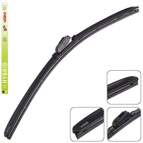 Щетки стеклоочистителя гибридные VOIN 28"-700мм (TPX6M-28") HYBRID (VH-28700) VH-28700 фото товара