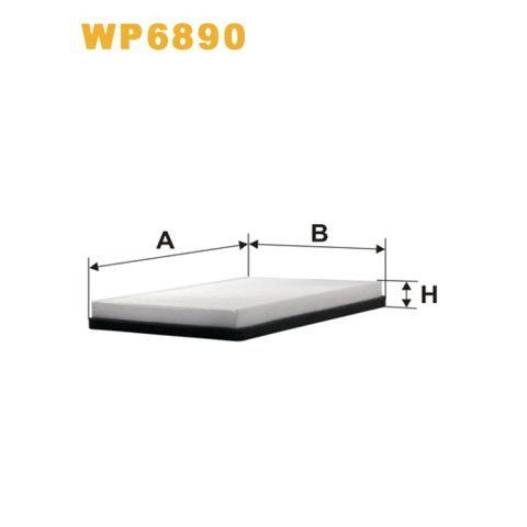 Фільтр салона Volkswagen Passat (35I) Wix Filters (WP6890) WP6890 фото товара