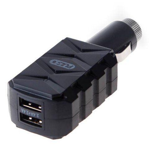 Автомобильное зарядное устройство PULSO C-4803H 2USB (12/24V - 5V 2,4А + 2.4А) (C-4803H) C-4803H фото товара